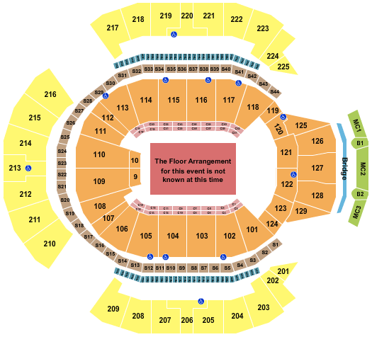 Chase Center Brandi Carlile Seating Chart